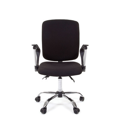 Кресло для оператора CHAIRMAN 9801 хром, Ткань, цвет Черный