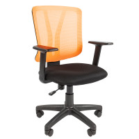 Кресло CHAIRMAN 626 Сетчатый акрил/Ткань, цвет Оранжевый