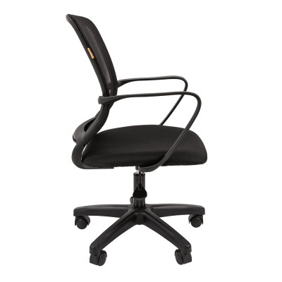 Кресло для оператора CHAIRMAN 698 LT, Сетчатый акрил/Ткань стандарт, цвет Черный