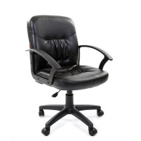 Кресло CHAIRMAN 651 Экокожа, цвет Черный