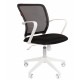 Кресло для оператора CHAIRMAN 698 белый пластик, Сетчатый акрил/Ткань TW, цвет Черный