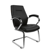 Кресло CHAIRMAN 495 Экокожа, цвет Черный