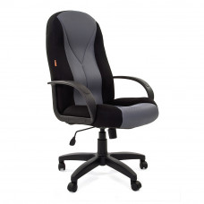 Кресло CHAIRMAN 785 Ткань TW, цвет Черный/серый