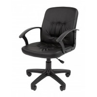 Кресло Стандарт СТ-51, Экокожа, цвет Черный