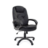 Кресло CHAIRMAN 668 Экокожа, цвет Черный
