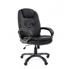 Кресло CHAIRMAN 668 Экокожа, цвет Черный