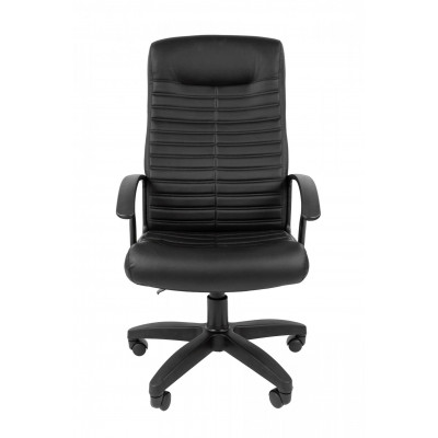 Кресло Стандарт СТ-80, Экокожа, цвет Черный