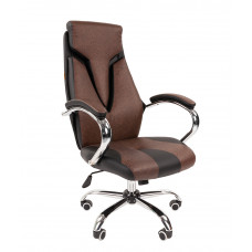 Кресло CHAIRMAN 901 Экокожа, цвет Коричневый