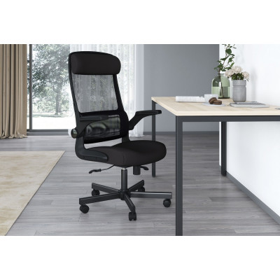 Кресло CHAIRMAN 575, Сетчатый акрил/Ткань TW, цвет Черный