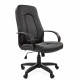 Кресло для руководителя CHAIRMAN 429, Ткань/экокожа, цвет Черный/серый