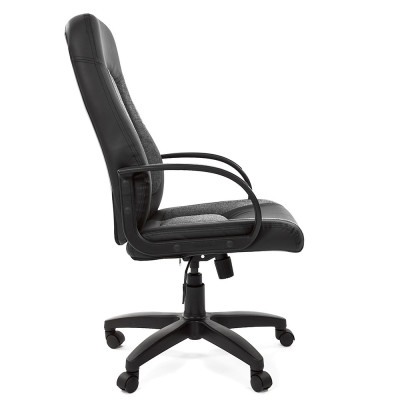 Кресло для руководителя CHAIRMAN 429, Ткань/экокожа, цвет Черный/серый