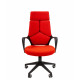 Кресло Для руководителя CHAIRMAN 525, Ткань, цвет Красный