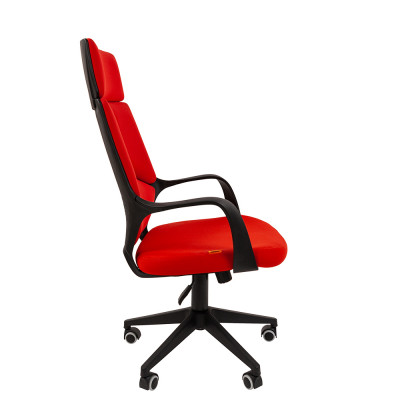Кресло Для руководителя CHAIRMAN 525, Ткань, цвет Красный