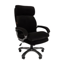 Кресло CHAIRMAN HOME 505 Ткань велюр, цвет Черный