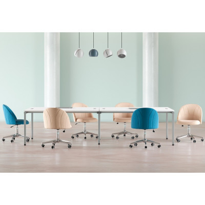 Кресло CHAIRMAN HOME 117 T-53, Ткань велюр, цвет Серый