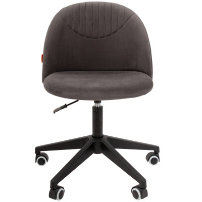 Кресло CHAIRMAN HOME 119 T-55, Ткань велюр, цвет Серый