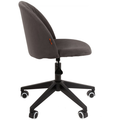 Кресло CHAIRMAN HOME 119 T-55, Ткань велюр, цвет Серый