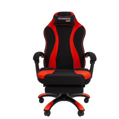 Кресло Игровое CHAIRMAN GAME 35, Ткань, цвет Красный