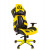 Кресло CHAIRMAN GAME 25 Экокожа, цвет Черный/Желтый