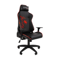 CHAIRMAN GAME 40, Экокожа, цвет Черный