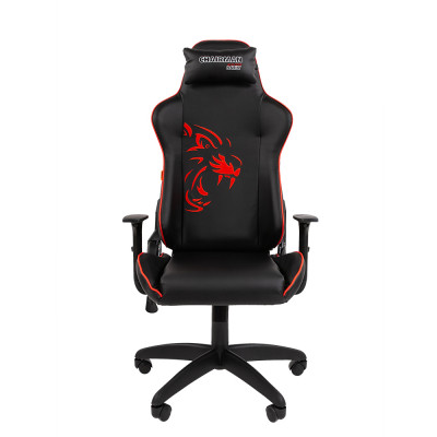 Кресло Игровое CHAIRMAN GAME 40, Экокожа, цвет Черный