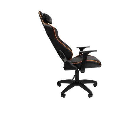 Кресло Игровое CHAIRMAN GAME 40, Экокожа, цвет Черный