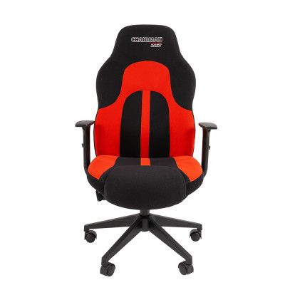 Кресло Игровое CHAIRMAN GAME 11, Ткань, цвет Красный