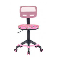 Кресло детское Бюрократ CH-299-F розовый сланцы сетка/ткань крестовина пластик подст.для ног