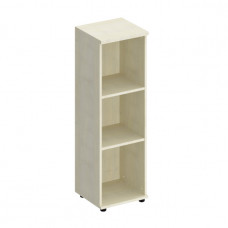 Стеллаж средний узкий КФ К 425 ДШ дуб шамони