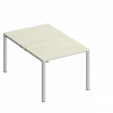 Рабочая станция на металлокаркасе (2х100) КФ К.1143 ДШ дуб шамони