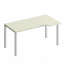 Стол эргономичный правый на металлокаркасе КФ К.1140 ДШ дуб шамони