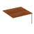 Секция стола рабочей станции на металлокаркасе (2х160) КФ К.1146-1 ОФ французский орех
