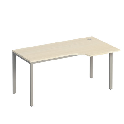 Стол эргономичный правый на металлокаркасе МП2 К 196 ДШ дуб шамони