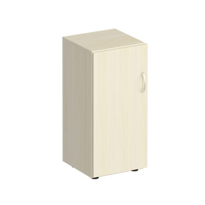 Шкаф для документов низкий узкий закрытый КФ К 508 ДШ дуб шамони
