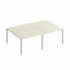 Рабочая станция на металлокаркасе (4х180) КФ К.1147-2 ДШ дуб шамони