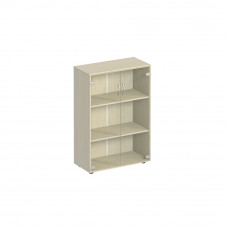 Шкаф для документов с прозрачным стеклом К 366 ДШ дуб шамони