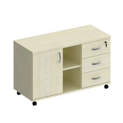 Тумба сервисная с ящиками К 305 ДШ дуб шамони