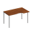 Стол эргономичный правый на металлокаркасе КФ К.1138 ОФ французский орех