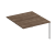 Секция стола рабочей станции на металлокаркасе (2х140) КФ К.1145-1 ШТ дуб шамони темный