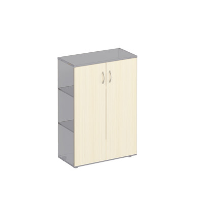 Двери деревянные средние (2шт.) КФ К 434 ДШ дуб шамони