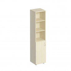 Шкаф для документов узкий полузакрытый К 380 ДШ дуб шамони