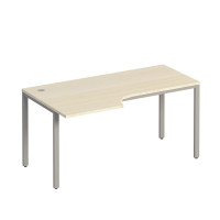 Стол эргономичный левый на металлокаркасе МП2 К 197 ДШ дуб шамони