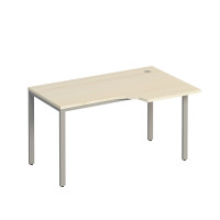 Стол эргономичный правый на металлокаркасе МП2 К 194 ДШ дуб шамони