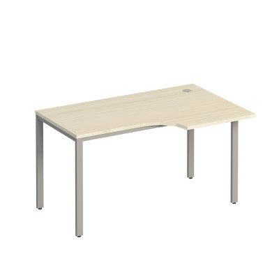 Стол эргономичный правый на металлокаркасе МП2 К 194 ДШ дуб шамони