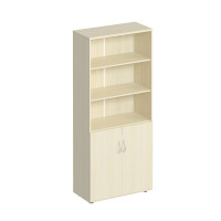 Шкаф для документов полузакрытый МП2 К 371 ДШ дуб шамони