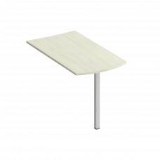 Брифинг-приставка фронтальная с опорой КФ К.1221 ДШ дуб шамони