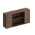 Шкаф комбинированный низкий КФ К.528 ШТ дуб шамони темный