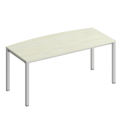 Стол руководителя на металлокаркасе КФ К.1142 ДШ дуб шамони