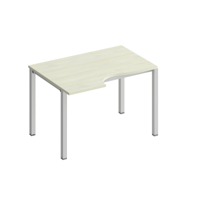 Стол эргономичный левый на металлокаркасе КФ К.1135 ДШ дуб шамони