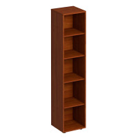 Стеллаж высокий узкий МП2 К 428 ОФ французский орех